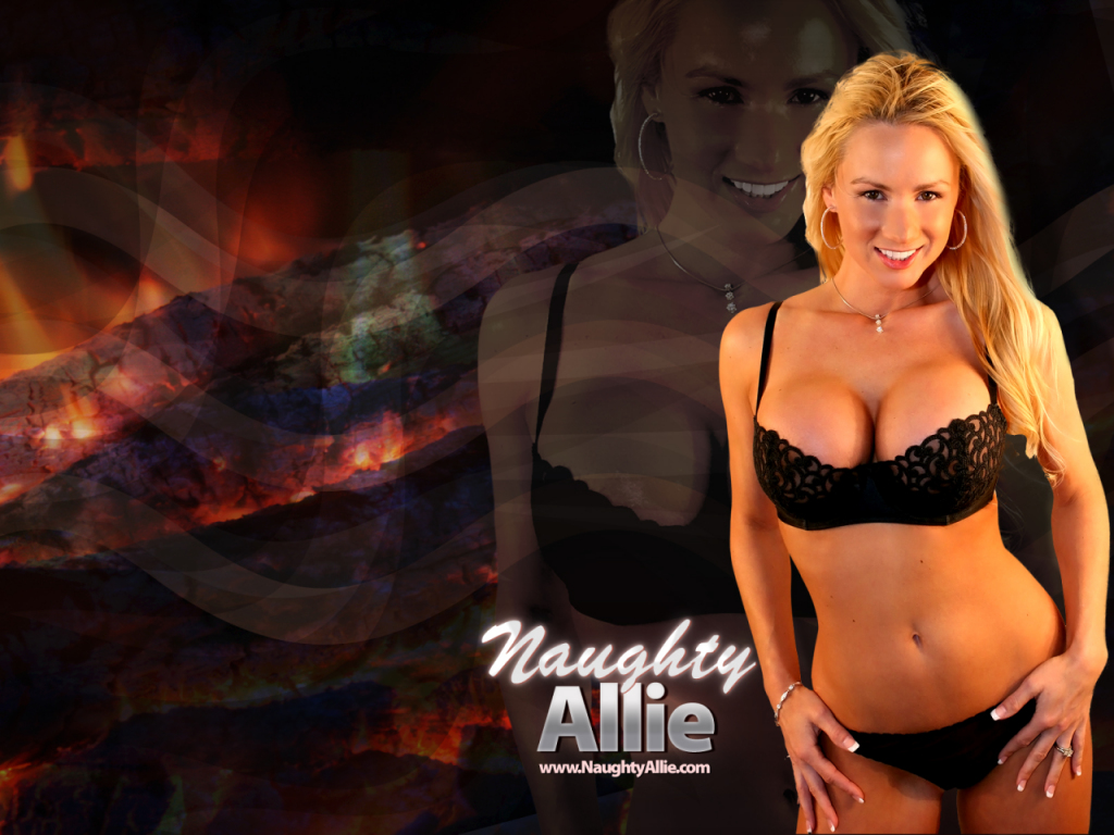 Naughty Allie Wallpaper - 1024x768