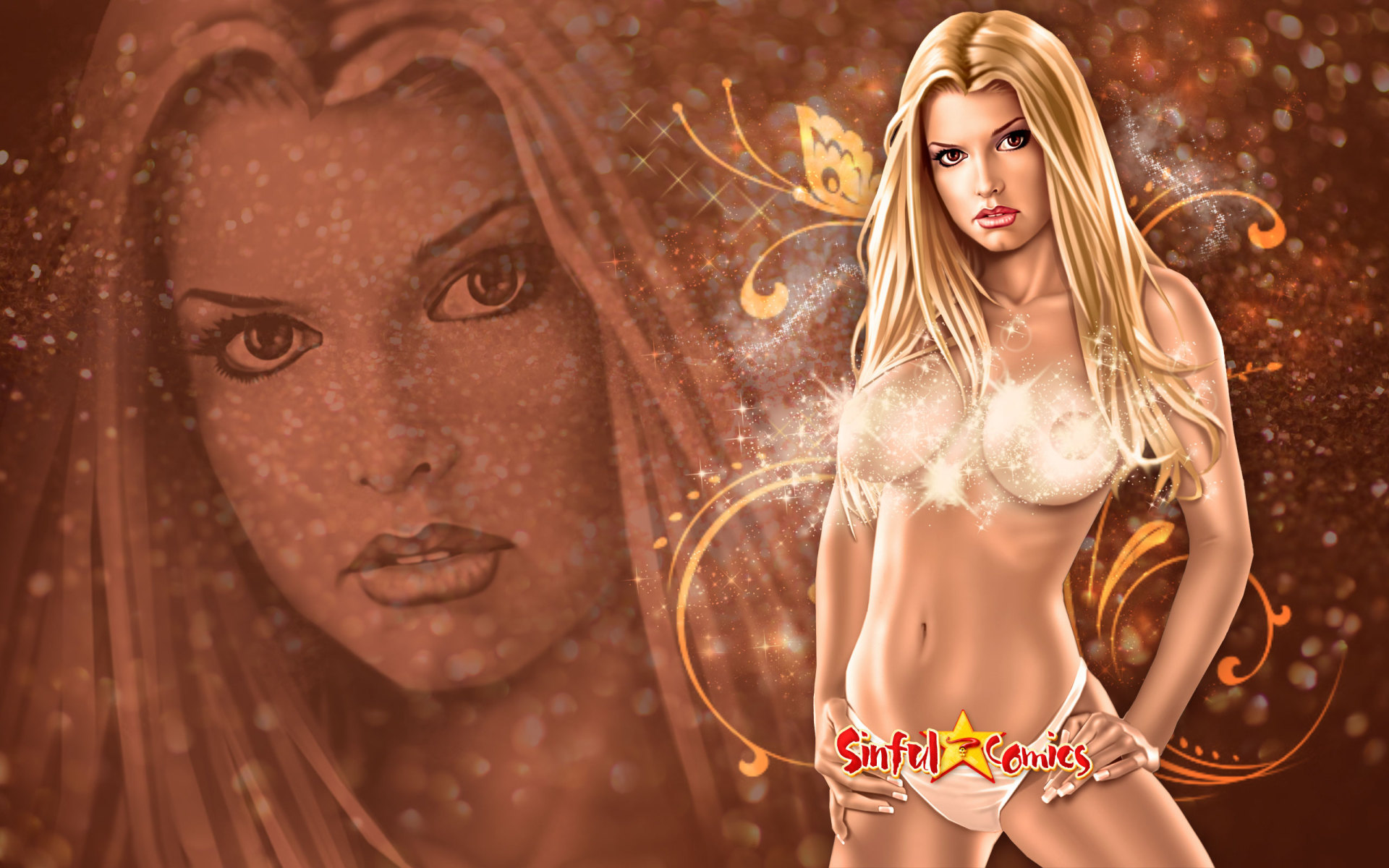 Sinful Comics Wallpaper - 1920x1200