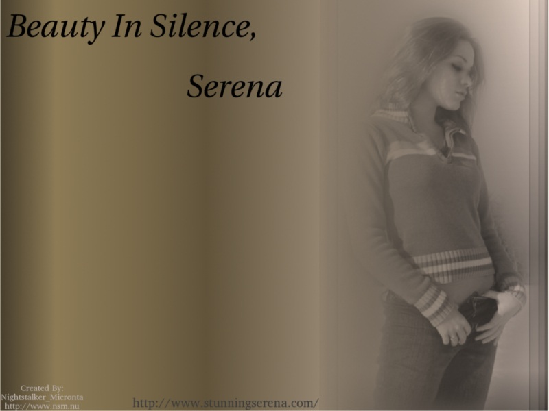 Stunning Serena Wallpaper - 800x600